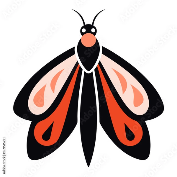 Obraz butterfly vector illustration