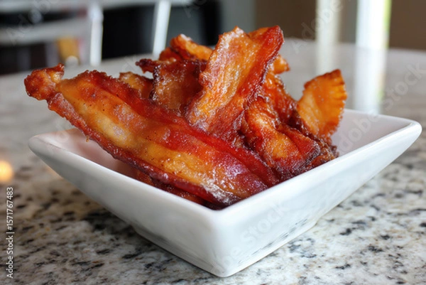 Obraz Bacon created with Generative AI Technology, ai, generative