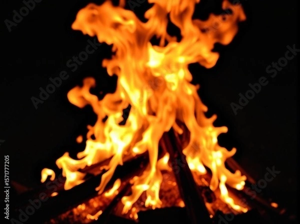 Fototapeta fire background