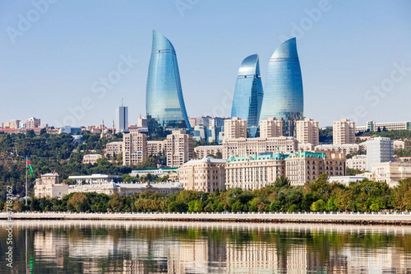 Obraz Flame Towers in Baku