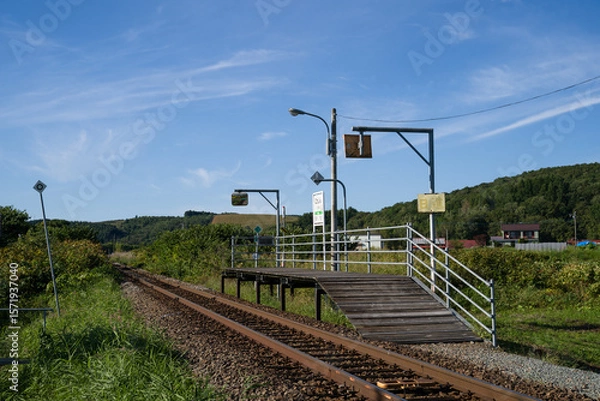 Obraz 日進駅は北海道名寄市にある宗谷本線の駅です