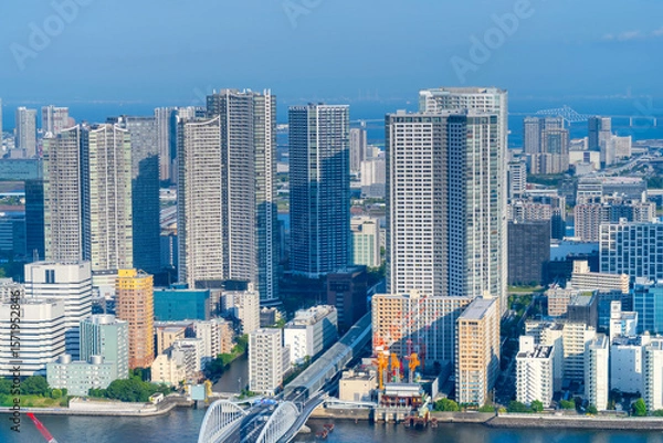 Obraz 東京晴海タワーマンション群・2025
