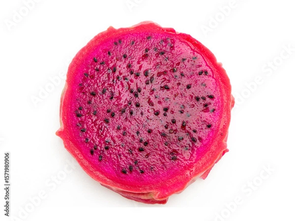 Obraz Fresh Dragon Fruit on White Background