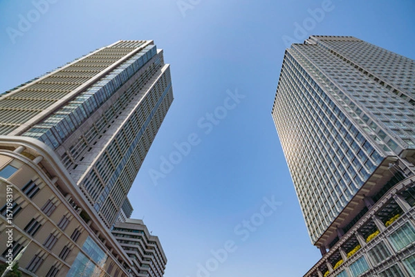 Obraz 東京都千代田区　丸の内の風景