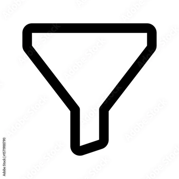 Obraz filter line icon