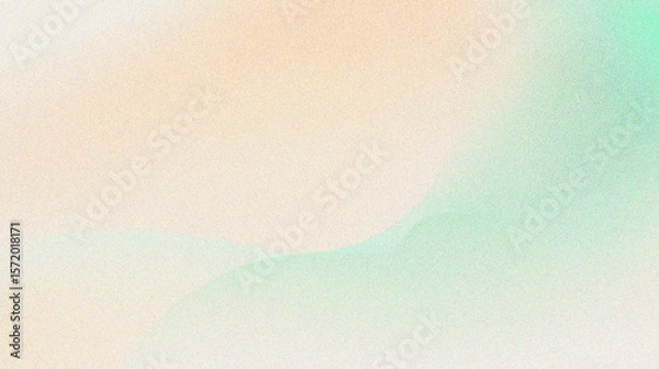 Fototapeta Generative AI, Soft Pastel Blended Waves