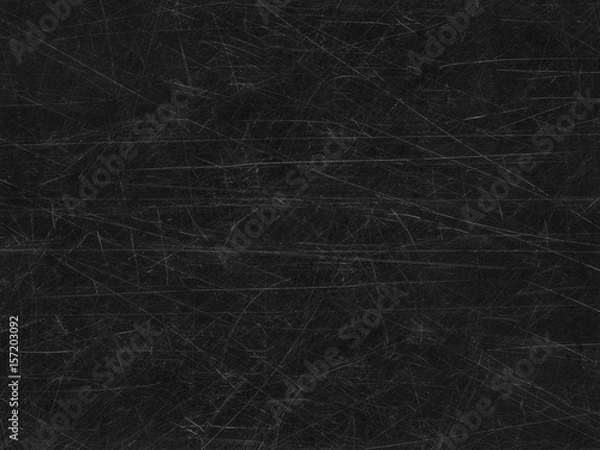 Obraz Black old scratched surface background