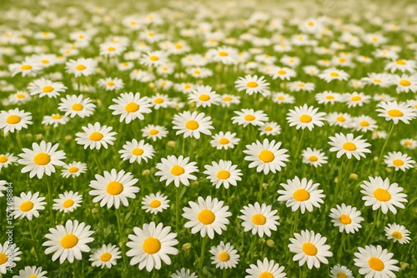 Obraz 데이지 꽃밭