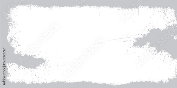 Fototapeta Abstract grunge background with a dirty black frame, vintage paper texture, and messy paint strokes for an artistic old design