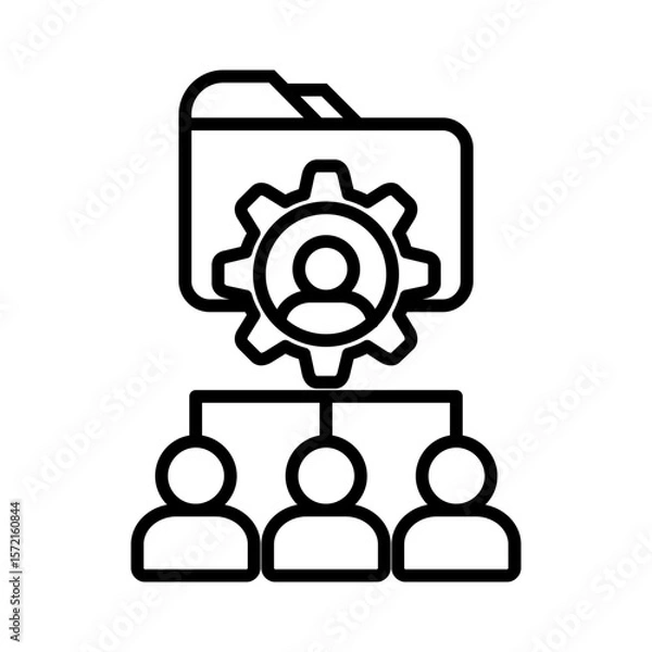 Fototapeta Customer Data 