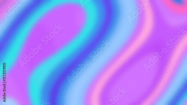 Fototapeta Hypnotic Flow: An artistic composition with a modern, abstract style, featuring a vibrant interplay of flowing hues.