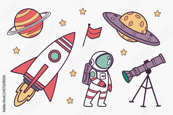 Fototapeta space shuttle launch