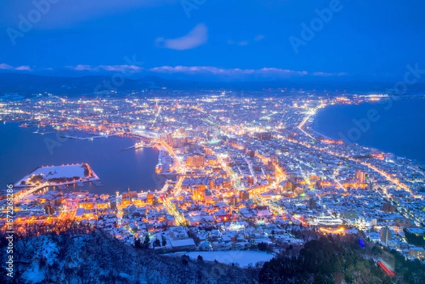 Obraz 函館山からの夜景