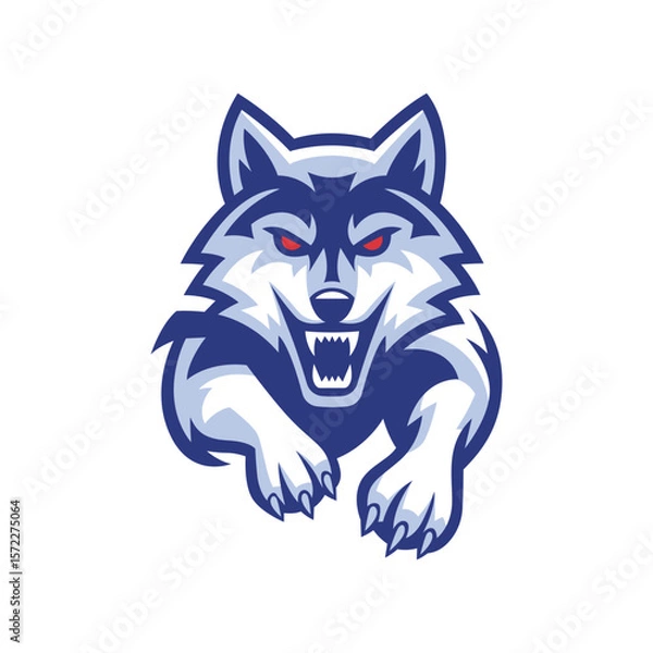 Obraz Wolf logo