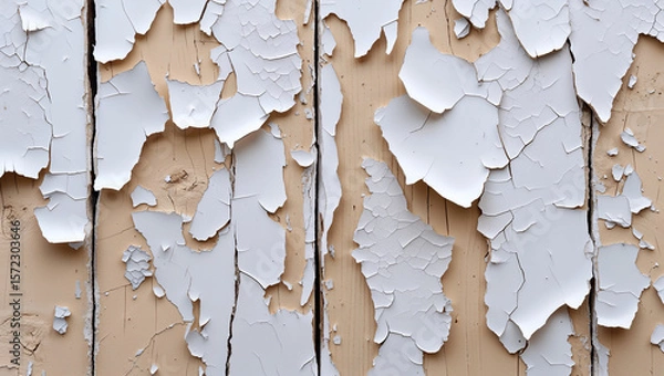 Obraz peeling paint on wood