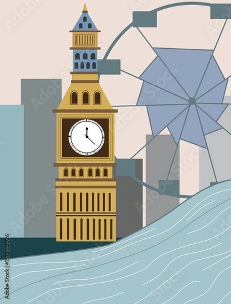 Obraz Big ben view point 