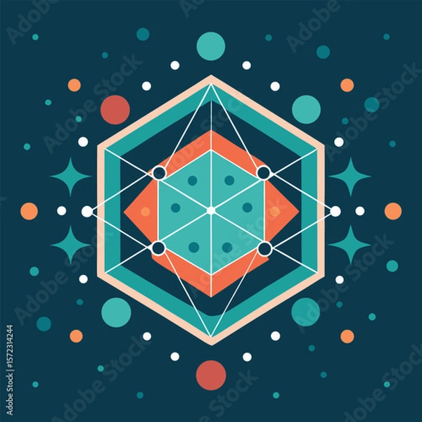 Fototapeta Abstract simple geometric vector seamless pattern with gold line texture on white background. Light modern simple wallpaper, bright tile backdrop, monochrome graphic element