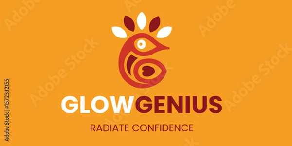 Obraz Glow Genius Logo