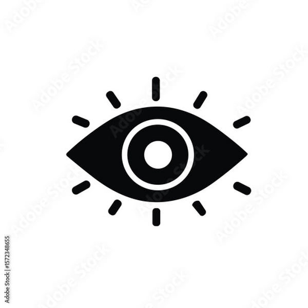 Obraz Eye Icon ai & technology icon