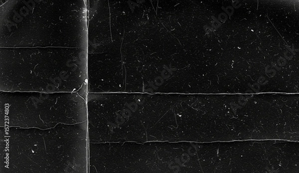 Obraz Retro Textured Black Paper Grid