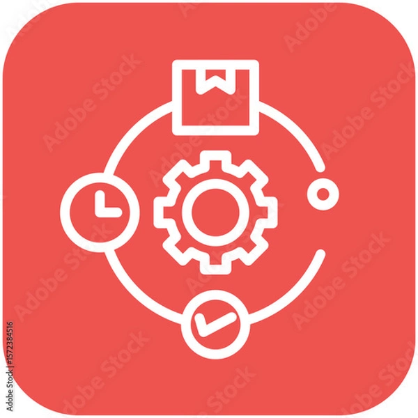 Fototapeta Order Status Icon