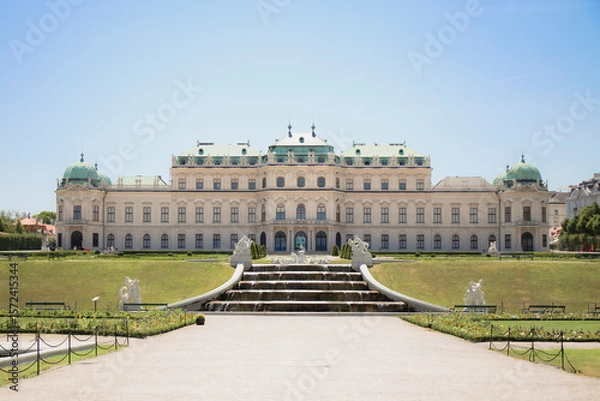 Obraz 오스트리아 빈에 위치한 벨베르데 궁전