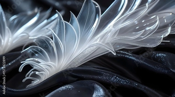Obraz "Glass Feather Illusion 