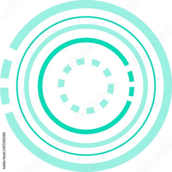 Obraz Techno Elements Ring