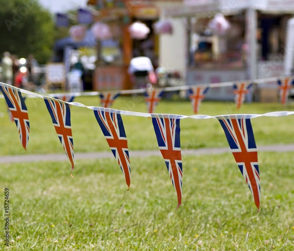 Obraz Union Jack Bunting