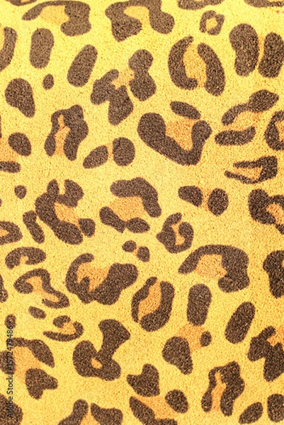 Obraz Genuine leather texture with embossed pattern showcasing intricate details and rich color, perfect for design and artistic applications