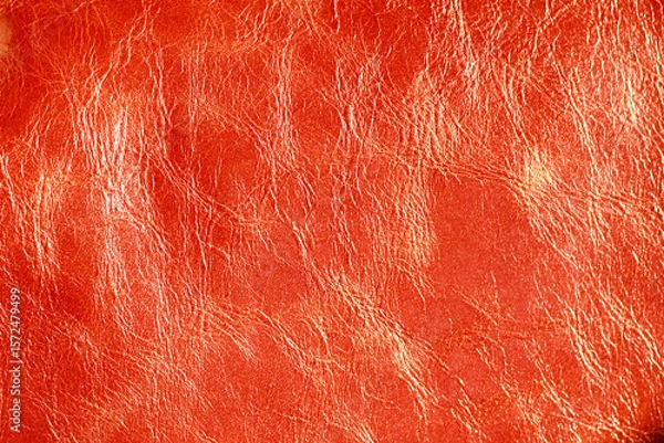 Obraz background .Genuine leather texture with embossed pattern showcasing intricate details and rich color, perfect for design and artistic applications. Copy space