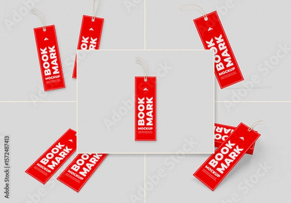 Obraz Bookmark Mockup
