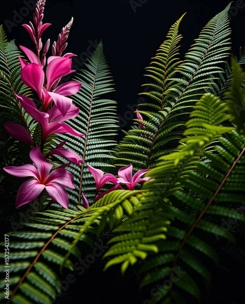 Obraz Tropical flower background
