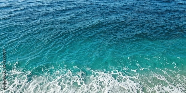 Fototapeta Tranquil Ocean View - Relaxing Background, Natural Design