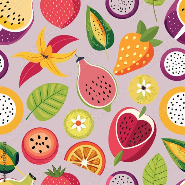 Obraz High quality high demand seamless vector 3