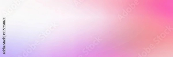 Obraz Soft gradient background with pastel pink purple and white tones