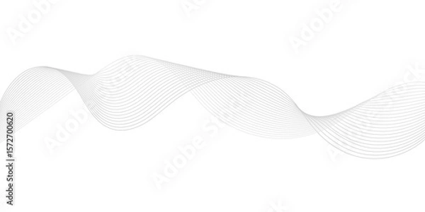 Fototapeta Premium abstract background design with wave line pattern texture in luxury pastel colour.
