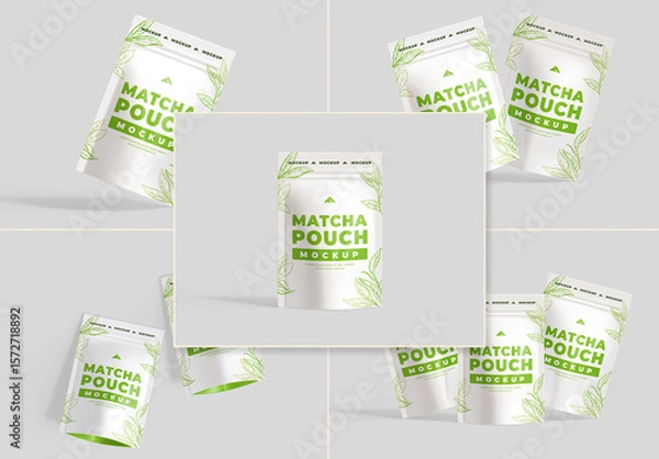 Obraz Matcha Pouch Mockup