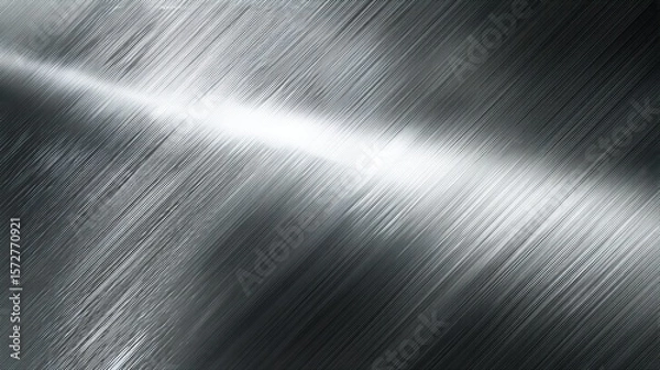 Fototapeta This image showcases a brushed metal texture, ideal for adding a modern touch to any project.