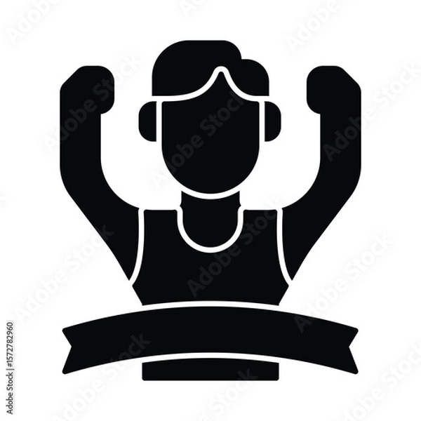 Fototapeta Championship Vector Icon which can easily modify or edit
