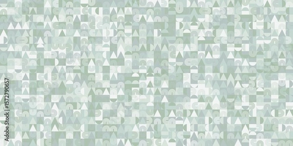 Fototapeta abstract seamless geometric background
