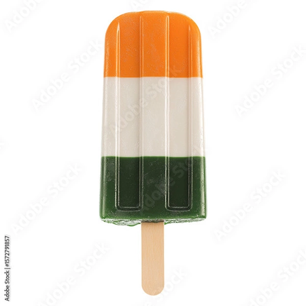 Obraz irish flag popsicle food
