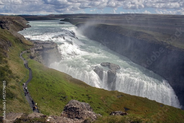 Obraz Gullfoss Wasserfall in Island
