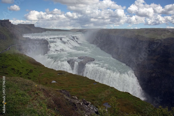 Obraz Gullfoss Wasserfall in Island