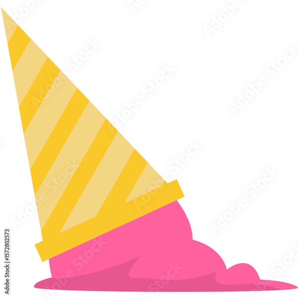 Fototapeta April Fool's Day. April. April Fool's day celebration. April fun is full of jokes. Celebrate April Fool's Day with a trumpet and a clown hat. celebrate the month of April
