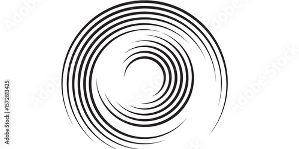 Fototapeta Modern white and bluck abstract background with circle shape white vector abstract graphic design Futuristic concept banner pattern presentation background.	
