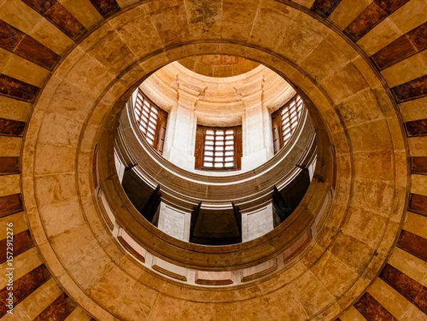Obraz  Windows inside the National Pantheon - Lisbon, Portugal
