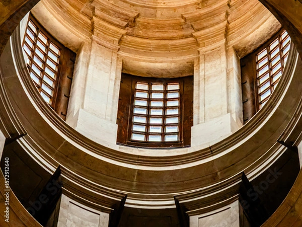 Obraz Close-up of windows inside the National Pantheon - Lisbon, Portugal