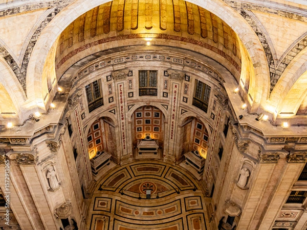 Obraz Three Cenotaphs in the National Pantheon - Lisbon, Portugal