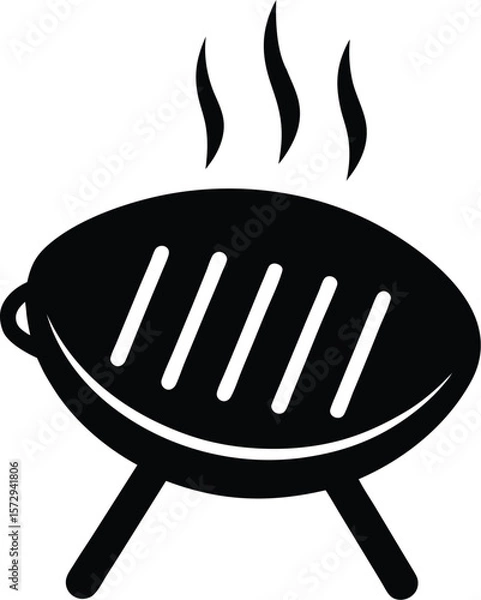 Obraz grilled food icon